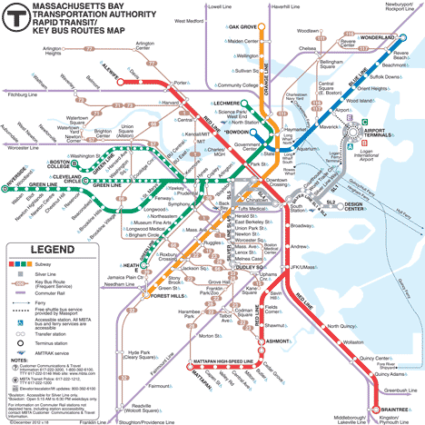 MBTA Map